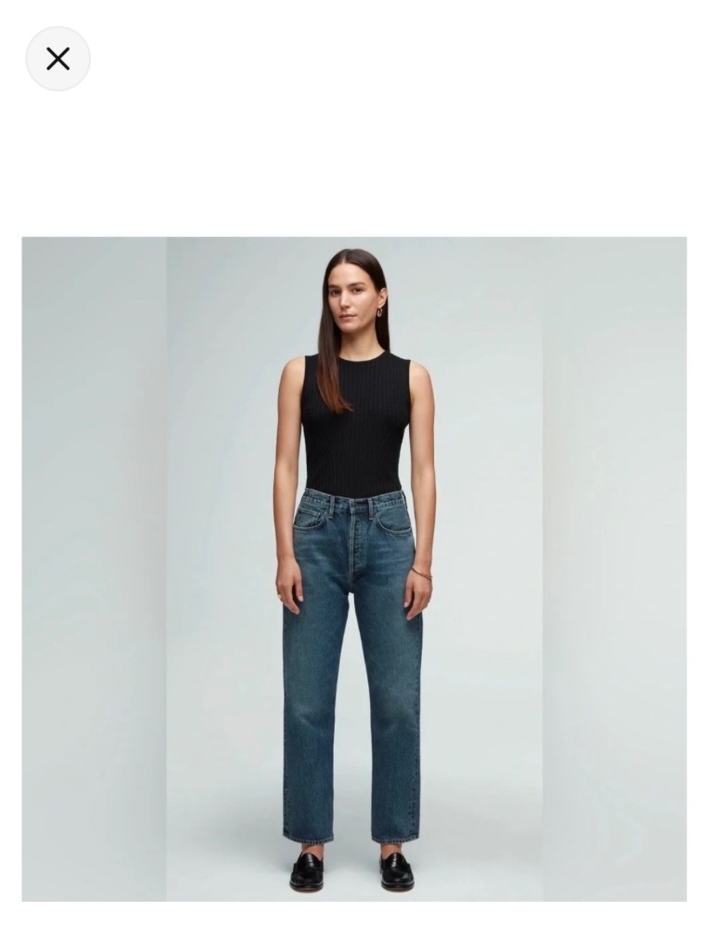 AGOLDE 90s Mid Rise Loose Fit Jean in Portrait